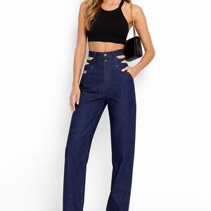 Versace Jeans Collection Dark Blue Denim Pants